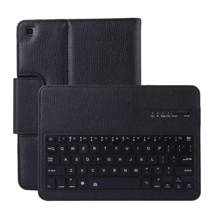 SA720 Detachable Bluetooth Keyboard + Litchi Texture PU Leather Tablet Case with Holder for Galaxy Tab S5e 10.5 T720/T725