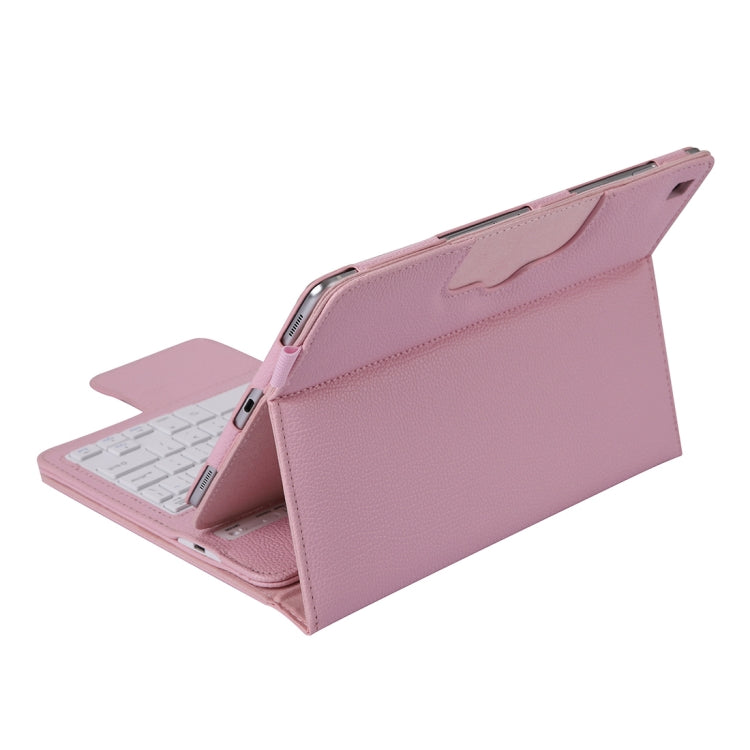 SA720 Detachable Bluetooth Keyboard + Litchi Texture PU Leather Tablet Case with Holder for Galaxy Tab S5e 10.5 T720/T725