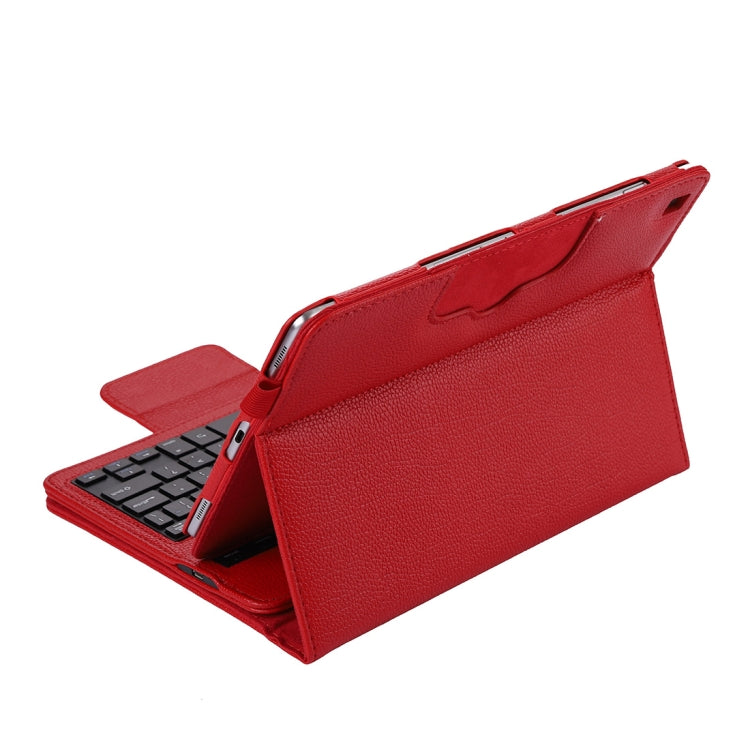 SA720 Detachable Bluetooth Keyboard + Litchi Texture PU Leather Tablet Case with Holder for Galaxy Tab S5e 10.5 T720/T725
