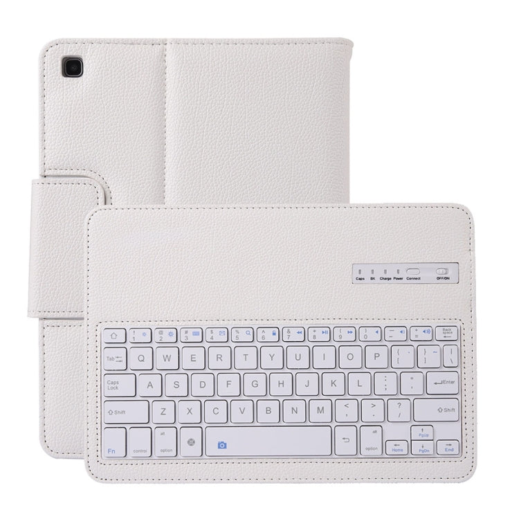 SA720 Detachable Bluetooth Keyboard + Litchi Texture PU Leather Tablet Case with Holder for Galaxy Tab S5e 10.5 T720/T725