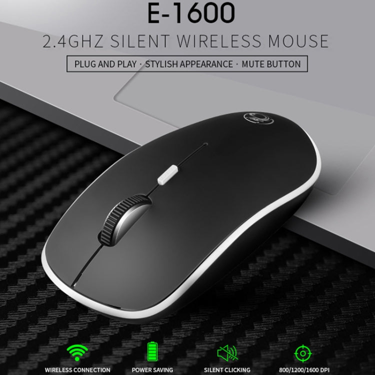 Apedra iMICE E-1600 4-Keys 1600 DPI Mini 2.4G Wireless Silent Mouse
