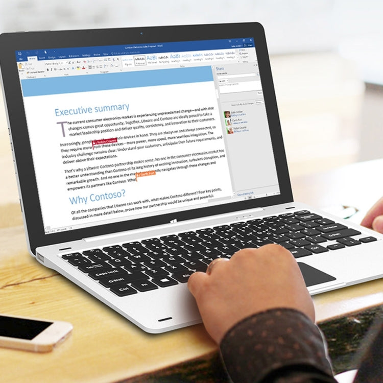 Teclast Tbook 12 Pro (WMC0052) Fashionable Adjustable Magnetic Suction Keyboard with Docking Port