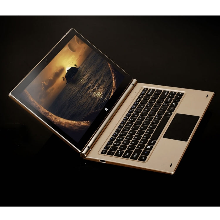 ONDA oBook 11 Plus (WMC0021 / WMC0050) Original Fashionable Adjustable Magnetic Suction Keyboard with 83 Keycaps & Metal Rotation Shaft & Standard USB Port(Champagne Gold)