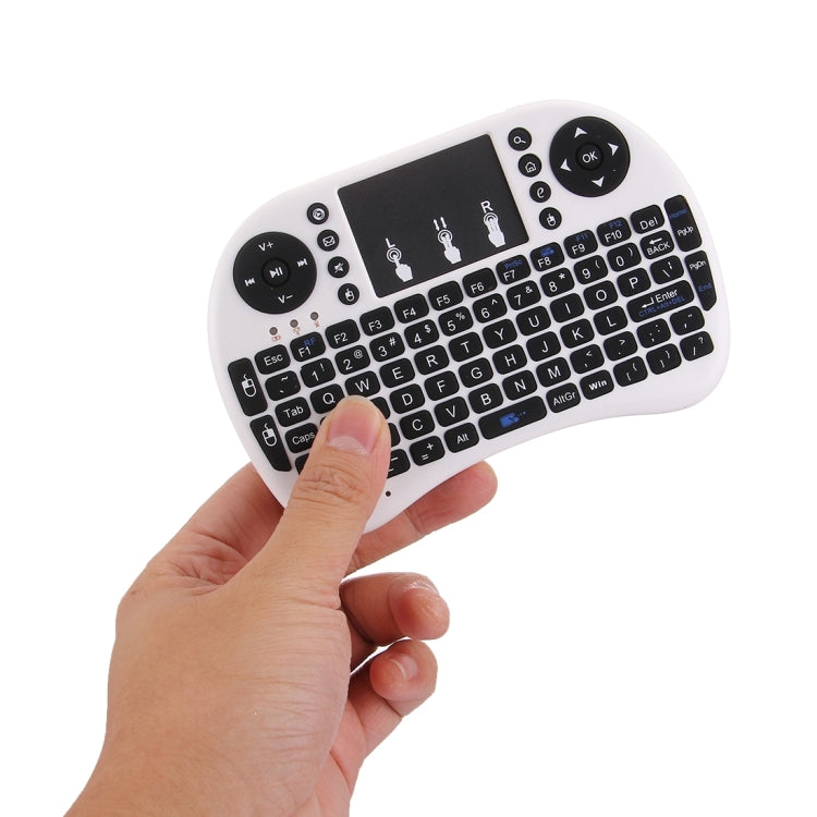 I8 2.4GHz Fly Air Mouse Wireless Mini Keyboard with Embedded USB Receiver for Android TV Box / PC