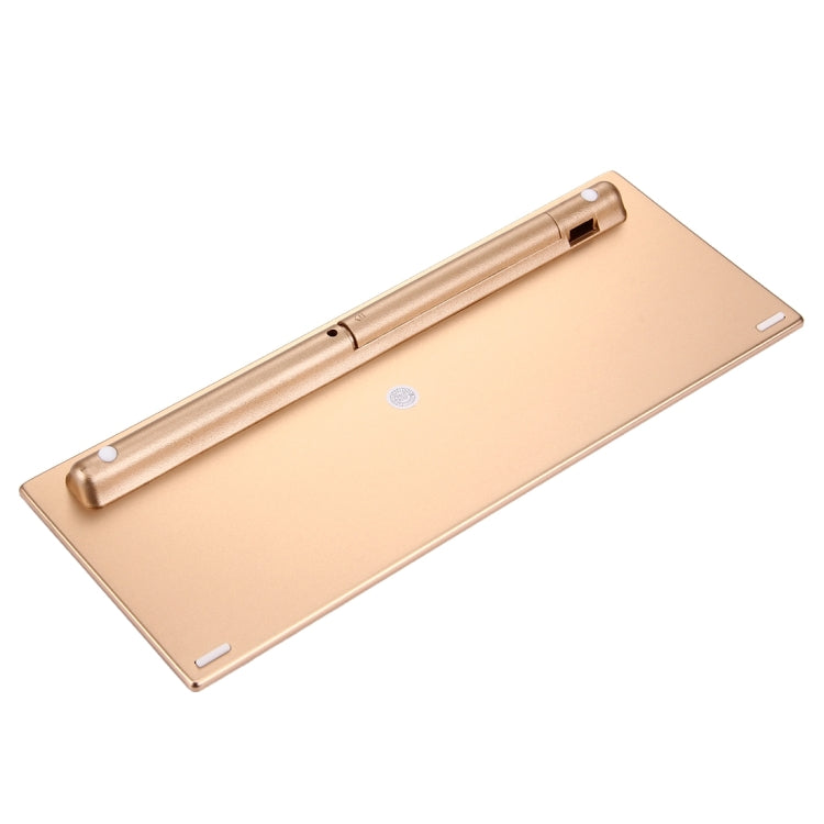 HK3910 2.4GHz Wireless 78 Keys Metal Ultrathin Keyboard with Keyboard Cover + Wireless Optical Mouse with Embedded USB Receiver for Computer PC Laptop