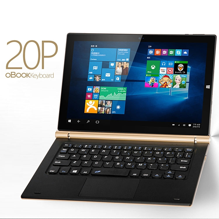 ONDA oBook 20 Plus (WMC0033) Fashionable Adjustable Magnetic Suction Keyboard with Metal Rotation Shaft & Standard USB Port