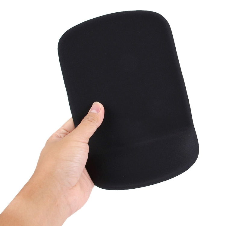 Slim Smooth Microfiber Surface Anti-Slip Silicon Bottom Game Mouse Pad Mat with Bulgy Wrist Placement, Size: 230 x 155 x 2/10 mm