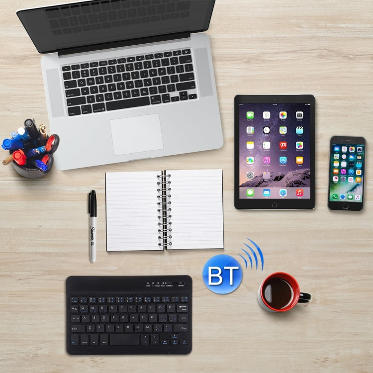 Portable Bluetooth Wireless Keyboard, Compatible with 10 inch Tablets with Bluetooth Functions