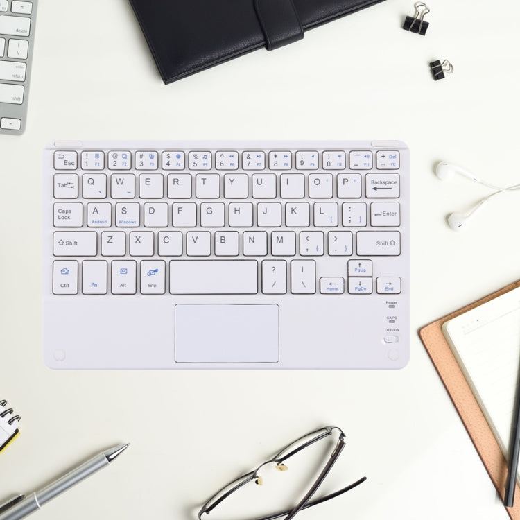 Bluetooth Wireless Keyboard with Touch Panel, Compatible with All Android & Windows 9 inch Tablets with Bluetooth Functions