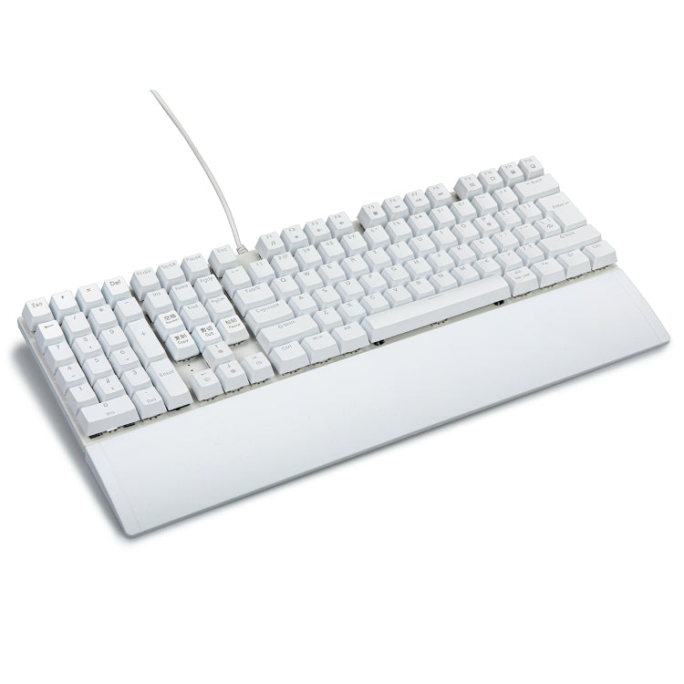 SN-2305 Left-handed Tea Shaft Mechanical Wired Keyboard with Hand Rest, Fixed Switch