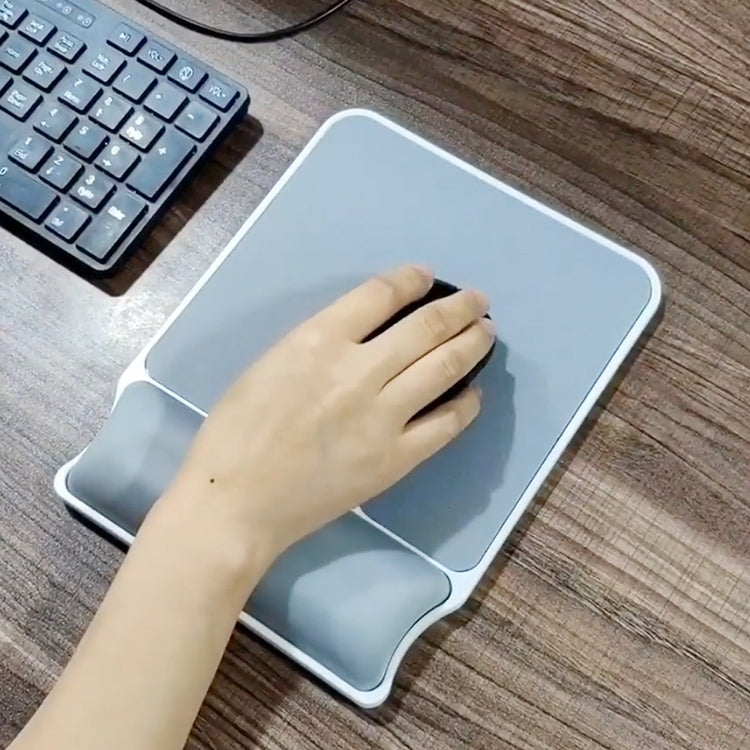 MONTIAN MF-03 Square Slow Rebound Memory Cotton Bracer Hard Bottom Mouse Pad