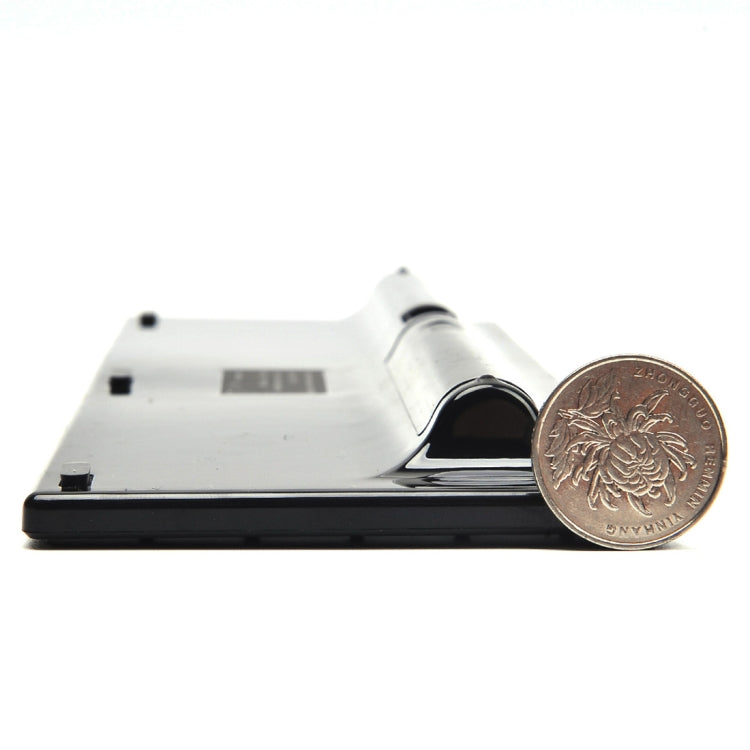 K-07 ABS Wireless Chargeable Bluetooth Touch Keyboard(Black)