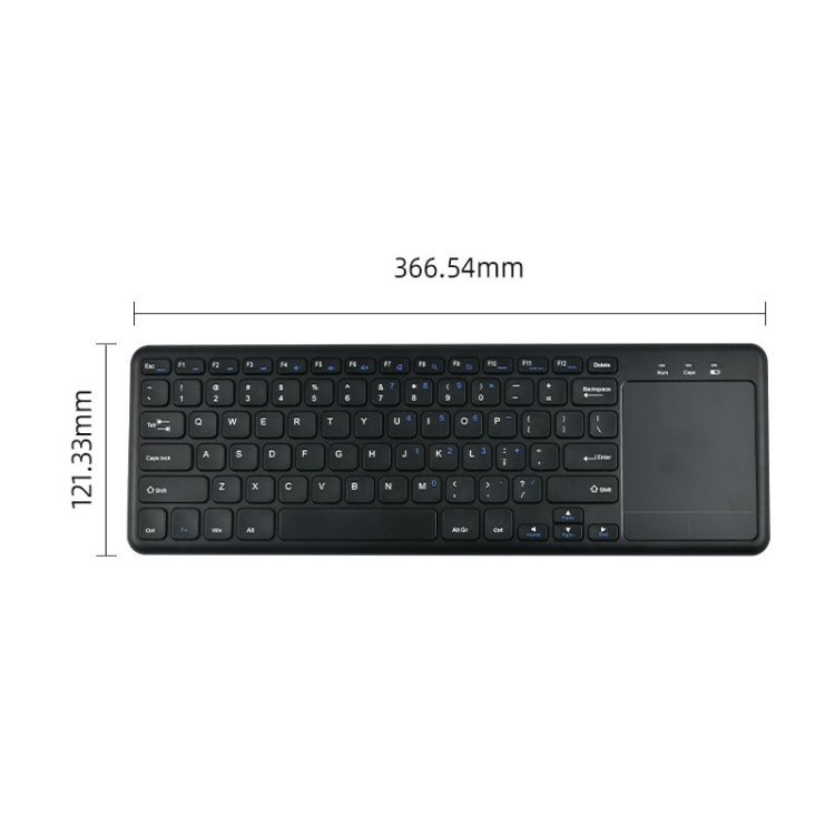 Ultrathin 78 Keys 2.4G Bluetooth Wireless Keyboard with Touchpad
