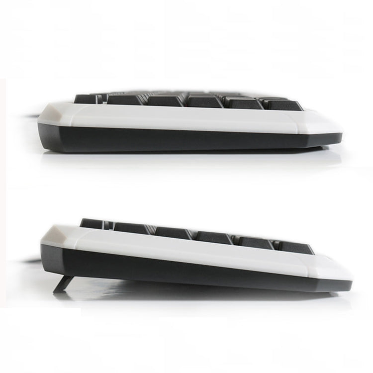 iMICE AN-300 Office Home Waterproof Dustproof Backlit Gaming Keyboard(Black)