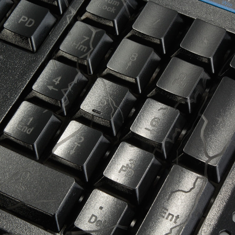 M200 Mechanical Feeling Backlight Burst Crack Game Keyboard