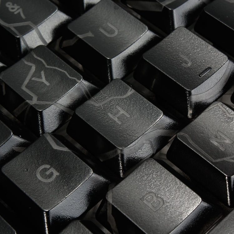 M200 Mechanical Feeling Backlight Burst Crack Game Keyboard