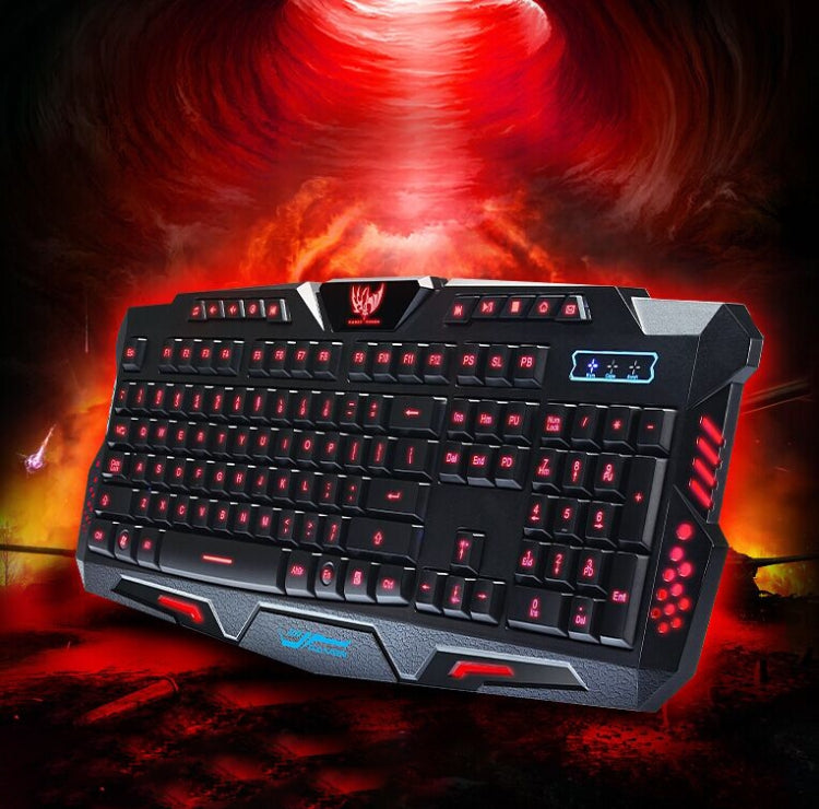 M200 Mechanical Feeling Three Color Glow Backlight Gaming Keyboard