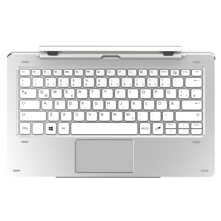 CUBE CDK05 Special Rotating Shaft Magnetic Suction Keyboard for Cube iWork10 Pro 10.1 inch Tablet PC (WMC8098)(Silver)