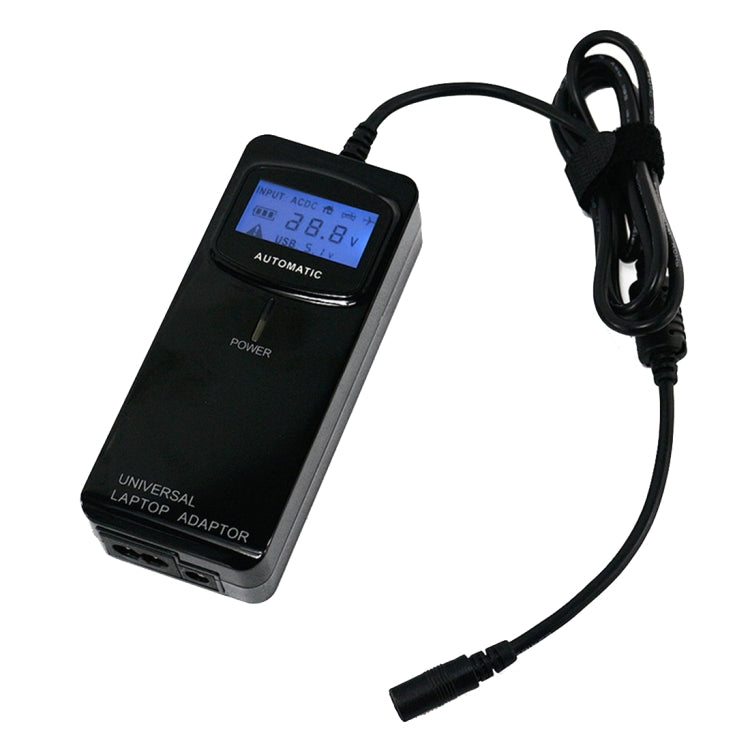 POW-ULA90-EU Laptop Notebook Power 90W Universal Charger with Car Charger & AC Power Adapter & 12 Power Adapters for Samsung, Sony, Acer, DELL, HP, Lenovo(Black)