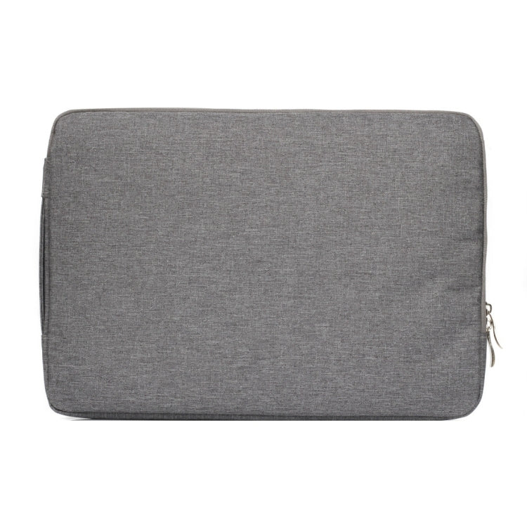 15.4 inch Universal Fashion Soft Laptop Denim Bags Portable Zipper Notebook Laptop Case Pouch for MacBook Air / Pro, Lenovo and other Laptops, Size: 39.2x28.5x2cm