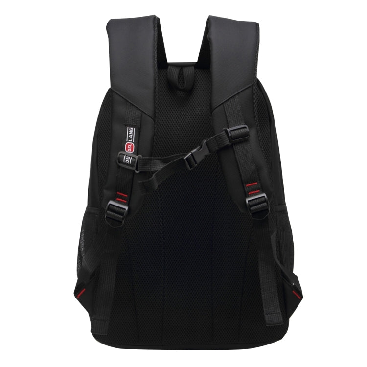 INDEPMAN DL-B014 Fashion 15 inch - 17 inch Nylon Laptop Notebook Computer Bag Backpack Shoulders Bag with Adjustable S-shaped Shoulder Strap for Men and Women, Size: 34 x 48 x 14 cm