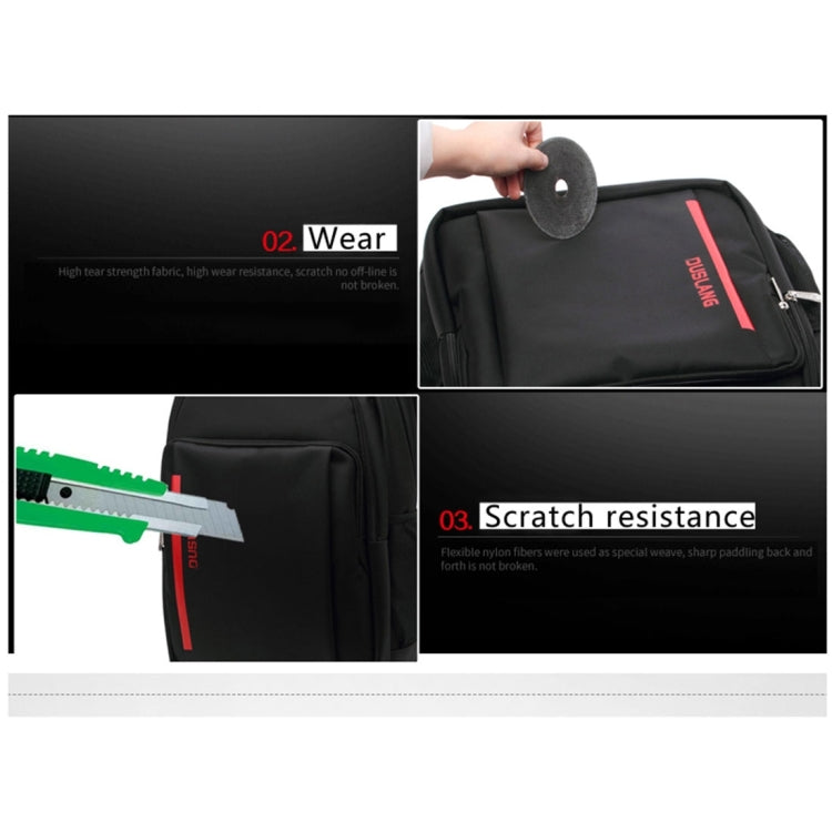 INDEPMAN DL-B014 Fashion 15 inch - 17 inch Nylon Laptop Notebook Computer Bag Backpack Shoulders Bag with Adjustable S-shaped Shoulder Strap for Men and Women, Size: 34 x 48 x 14 cm