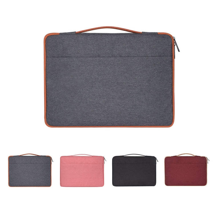 15.4 inch Fashion Casual Polyester + Nylon Laptop Handbag Briefcase Notebook Cover Case, For Macbook, Samsung, Lenovo, Xiaomi, Sony, DELL, CHUWI, ASUS, HP