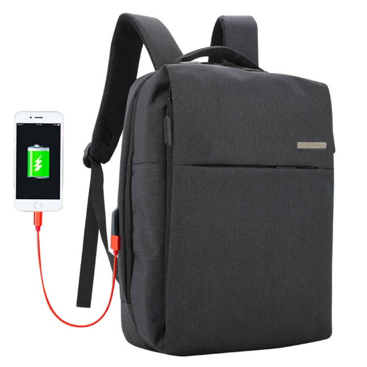Shinlee Multi-function Business Casual Backpack Hand Laptop Tablet Bag for 15.6 inch and Below, External USB Charging Port & Earphone Port