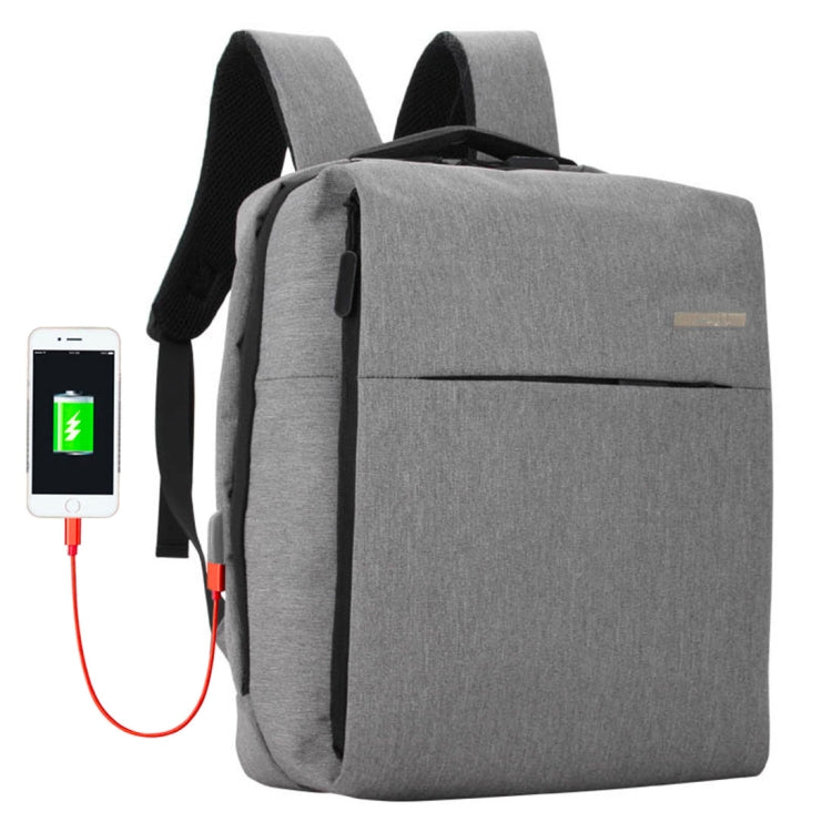 Shinlee Multi-function Business Casual Backpack Hand Laptop Tablet Bag for 15.6 inch and Below, External USB Charging Port & Earphone Port