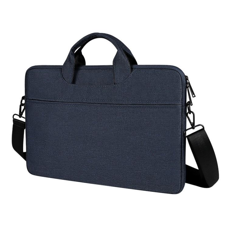 ST01S Waterproof Oxford Cloth Hidden Portable Strap One-shoulder Handbag for 14.1 inch Laptops