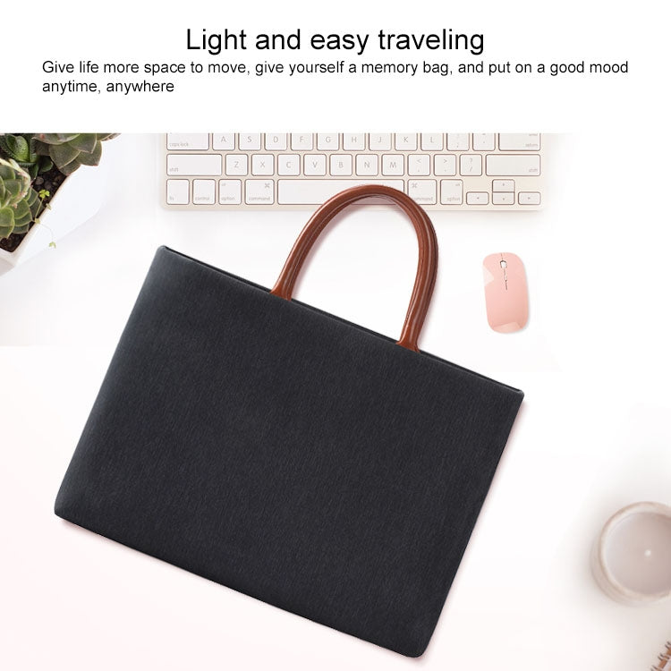 ST05 Universal Zipper Laptop Handbag for 13-15 inch Laptops