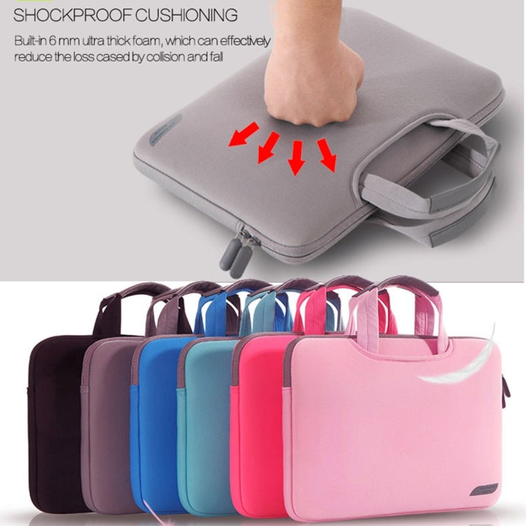 13.3 inch Portable Air Permeable Handheld Sleeve Bag for MacBook Air / Pro, Lenovo and other Laptops, Size: 34x25.5x2.5cm