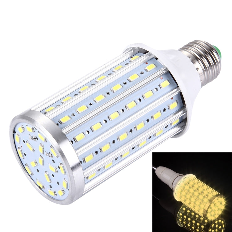 25W Aluminum Corn Light Bulb, E27 2200LM 90 LED SMD 5730, AC 85-265V