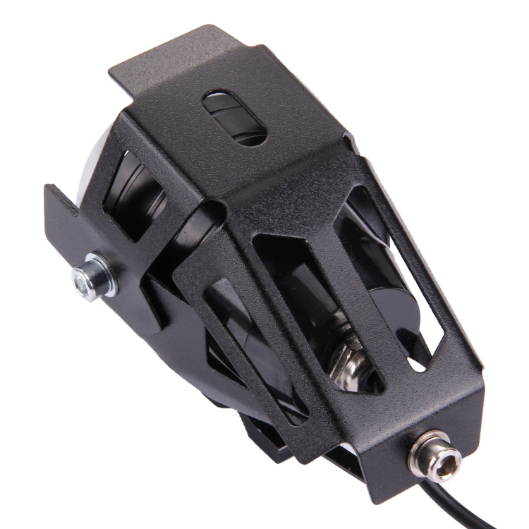 U5 12V 3000LM CREE LED Life Waterproof Motorcycle Driving Light Headlamp with Bright Light & Soft Light & Cool Flash Light Mode(White Light)