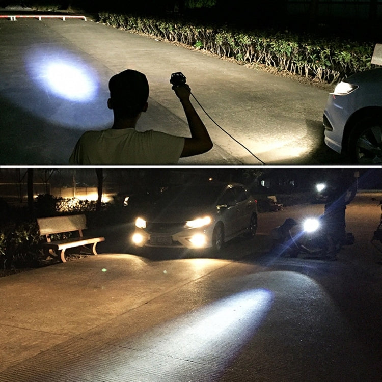 U5 12V 3000LM CREE LED Life Waterproof Motorcycle Driving Light Headlamp with Bright Light & Soft Light & Cool Flash Light Mode(White Light)