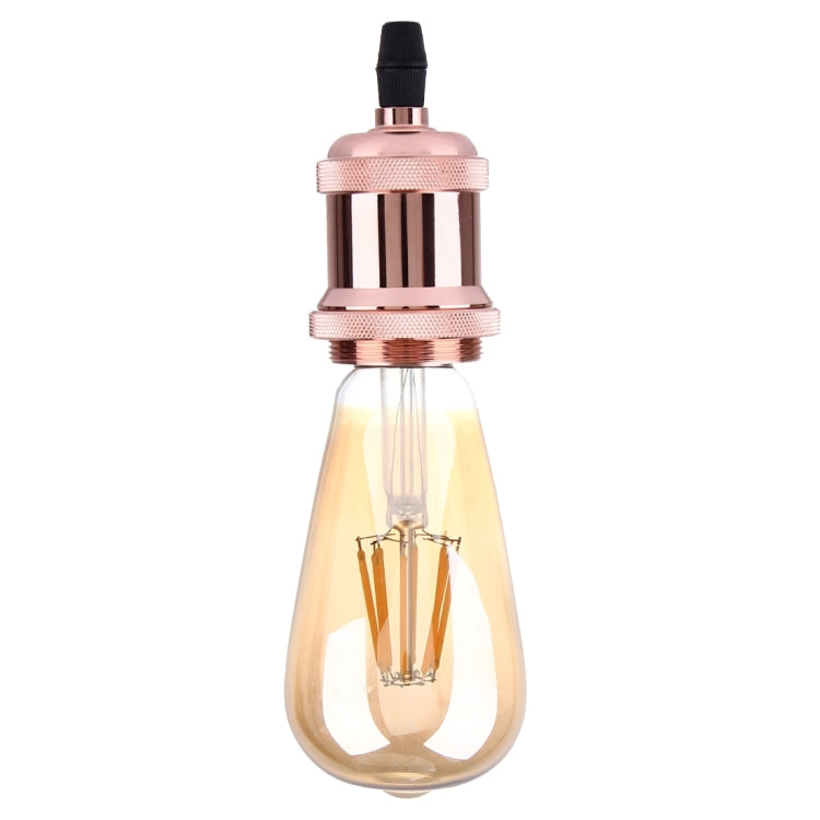E27 Retro Vintage Screw Bulb Base Lamp Bulb Holder, Not Included Light Bulb, AC 85-265V