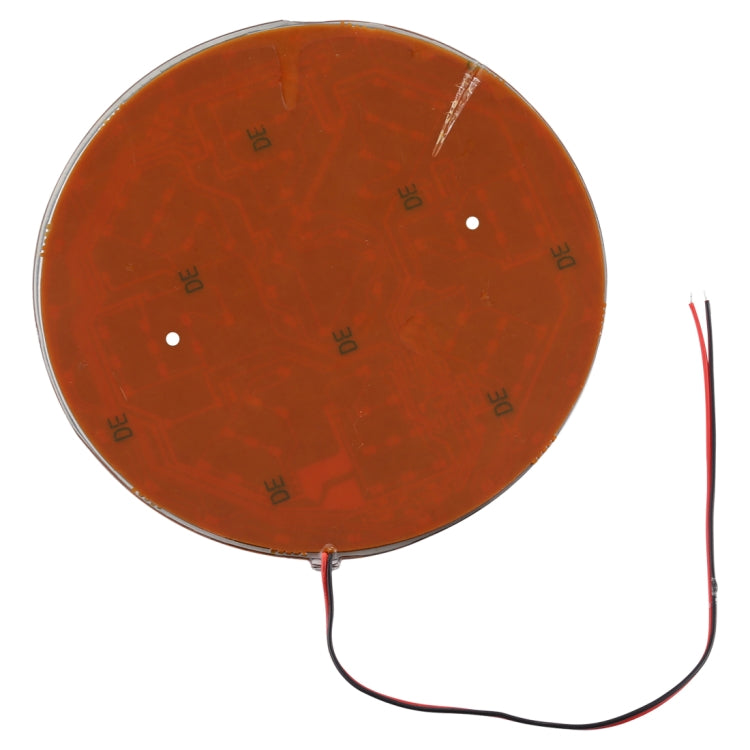 105 LEDs SMD 2835 Motorcycle Modified RGB Light Fire Wheel Flash Atmosphere Lamp, Diameter: 18cm, DC 12V