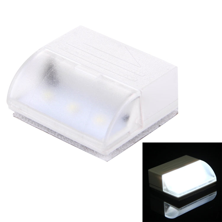 0.3W White Light Magnetic Sensor Switch LED Light , 3 LEDs 15 LM SMD-3528 for Cabinets / Drawers