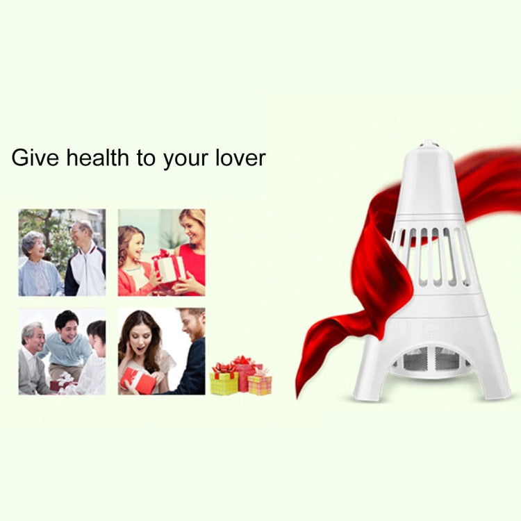 LED Electric Shock Mosquito Lamp Electric Mosquito Killer Lamp, US Plug, Size: 21×21×34cm(White)