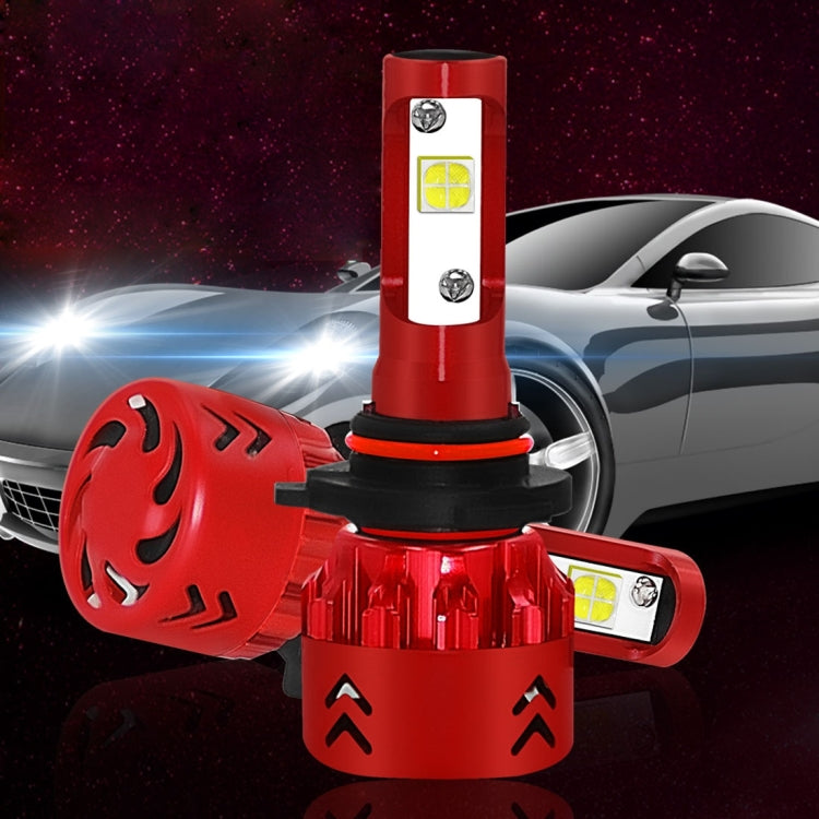 2 PCS Auto Car HB4/9006 25W 2500LM 6000K Pure White CREE-XHP50 LED Headlight Bulbs Conversion Kit, DC 9-36V