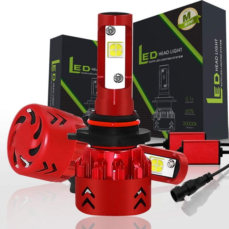 2 PCS Auto Car HB4/9006 25W 2500LM 6000K Pure White CREE-XHP50 LED Headlight Bulbs Conversion Kit, DC 9-36V