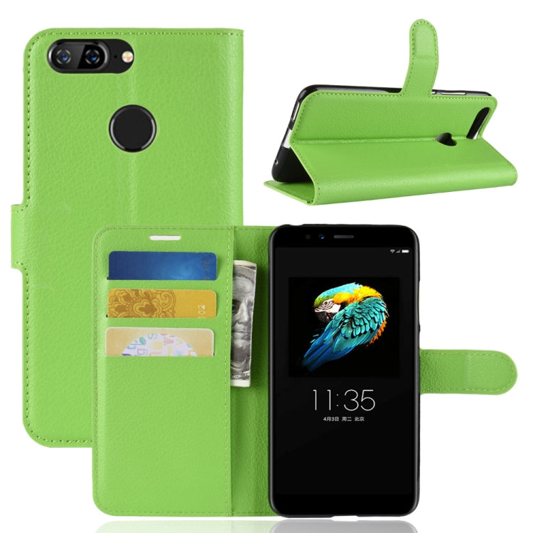 For Lenovo S5 Litchi Texture Horizontal Flip Leather Case with Holder & Card Slots & Wallet