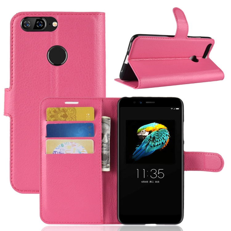For Lenovo S5 Litchi Texture Horizontal Flip Leather Case with Holder & Card Slots & Wallet