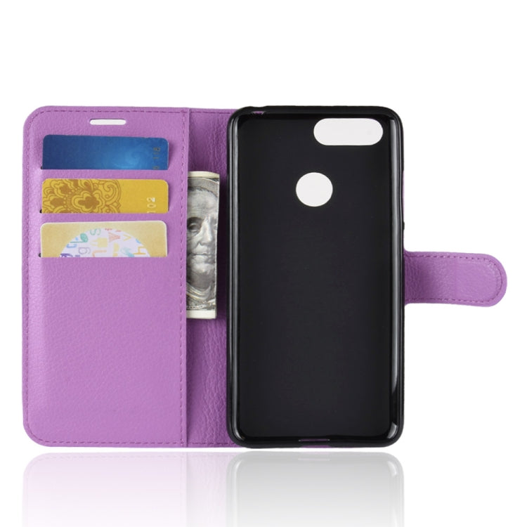 For Lenovo S5 Litchi Texture Horizontal Flip Leather Case with Holder & Card Slots & Wallet
