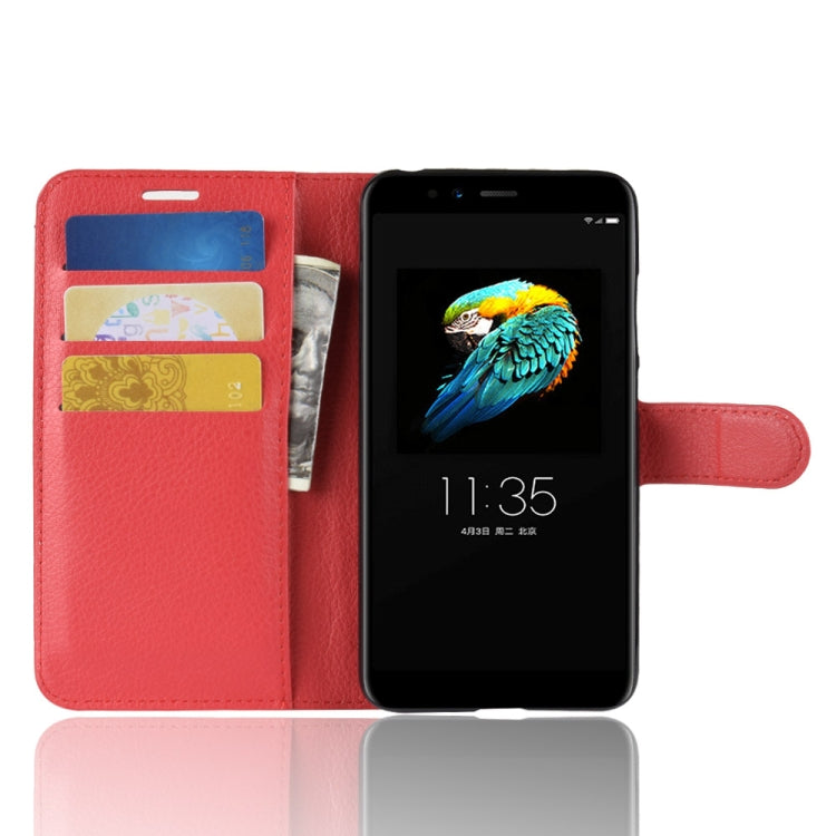 For Lenovo S5 Litchi Texture Horizontal Flip Leather Case with Holder & Card Slots & Wallet