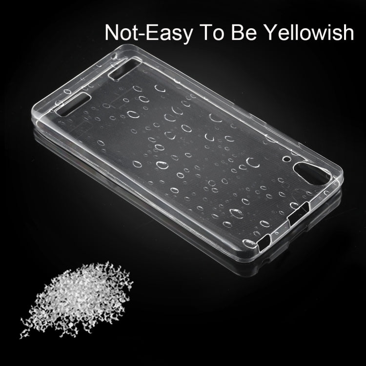 0.75mm Transparent TPU Case for Lenovo K3