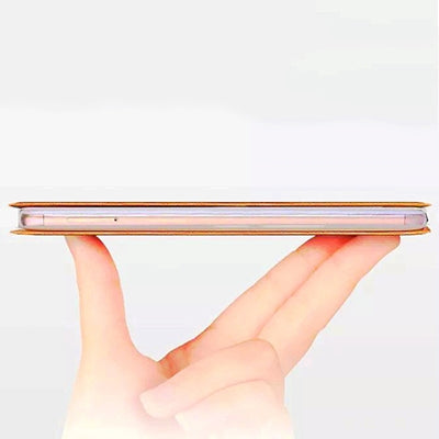 Frosted Texture Horizontal Flip Leather Case for Lenovo Z5s, with Call Display ID