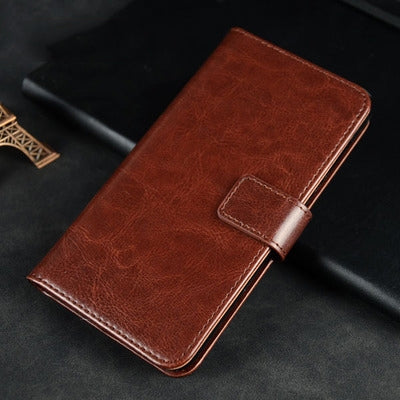 Crazy Horse Texture Horizontal Flip Leather Case for Lenovo S5 Pro GT, with Holder & Card Slots & Walle