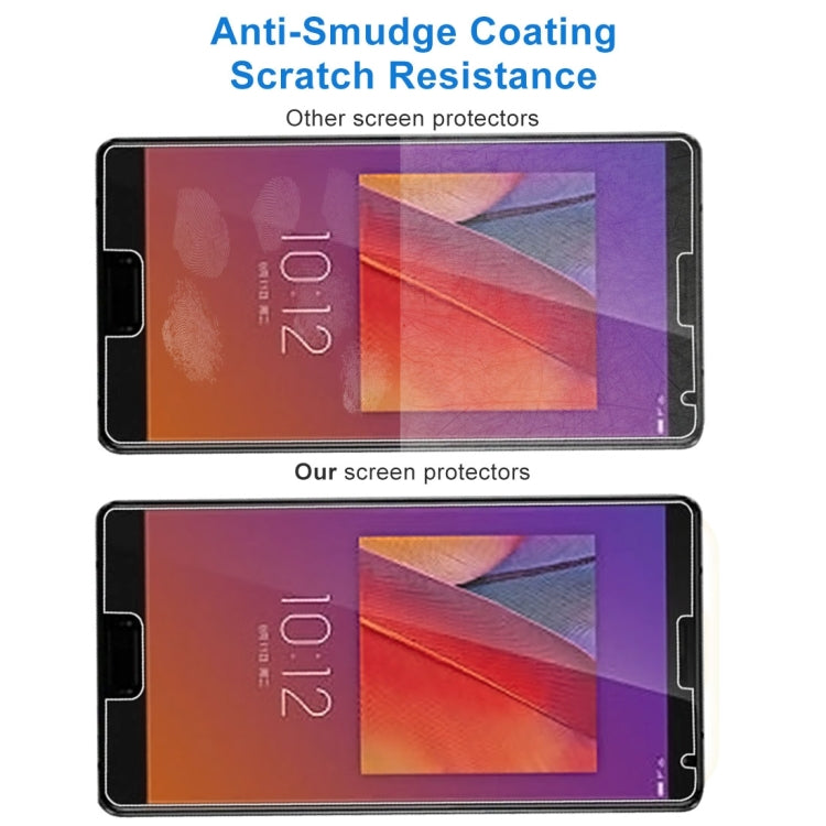 50 PCS 9H 2.5D Tempered Glass Film for Lenovo ZUK Edge