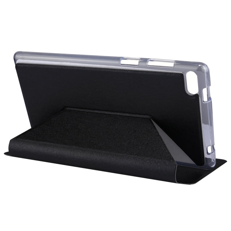 For Lenovo TB-7304F / TB-7304N / TB-7304X Silk Texture Horizontal Flip Protective Case with Holder